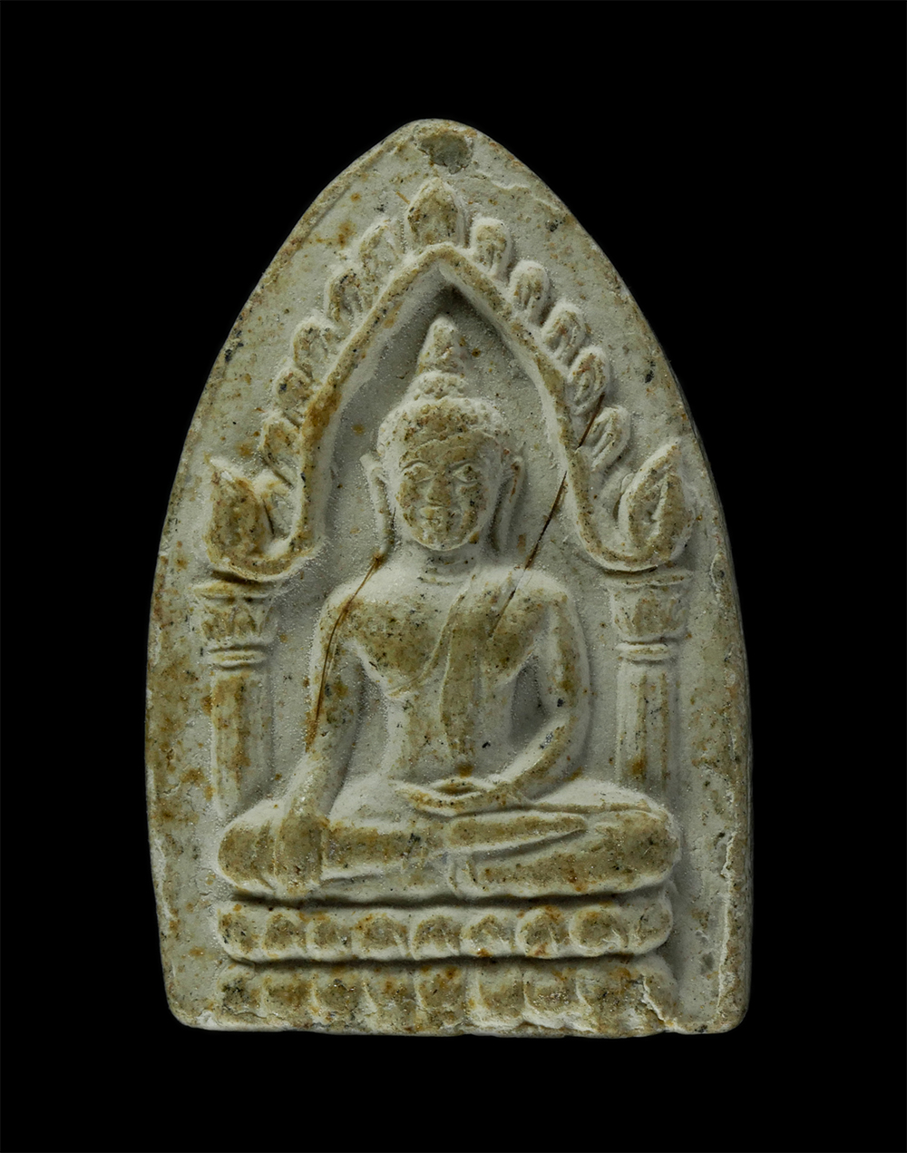 17Aug24 (240)p.jpg - พระผงสรงน้ำ พิมพ์สองหน้า ฝังเส้นเกศา หลวงปู่ม่น วัดเนินตามาก จ.ชลบุรี เนื้อผงพุทธคุณ ผงว่าน ผสมเกศา พระเก่าสวย มวลสารดี น่าเก็บสะสมบูชา | https://kamulet.in.th